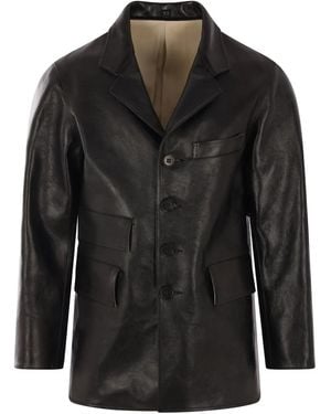 TAIGA TAKAHASHI Blazer Met Enkele Rij Knopen - Zwart
