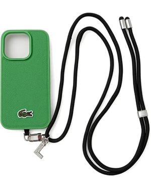 Lacoste Logo-Detail Iphone 15 Pro Case - Green