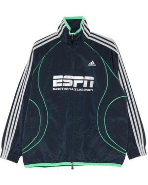 adidas Three Stripes Graphic Jacket - Blue