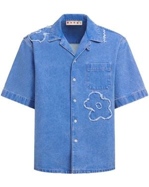 Marni Cotton Shirt - Blue