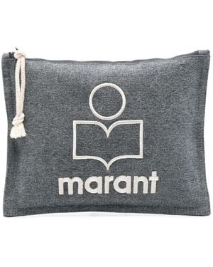 Isabel Marant Netia Clutch - Grau