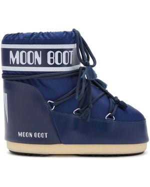 Moon Boot 'Icon' Low Nylon Boot - Blue