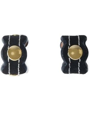 PUCCI Onde Open-Band Rings (Set Of Two) - White
