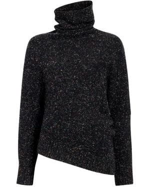 Proenza Schouler Abie Pullover Aus Donegal-Strick - Schwarz