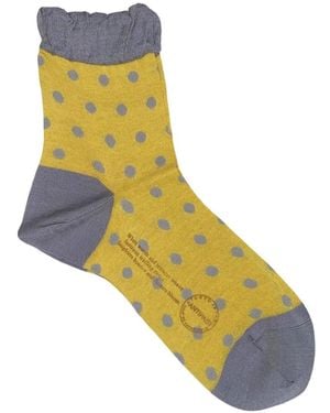 Antipast Calcetines Con Motivo De Lunares - Azul