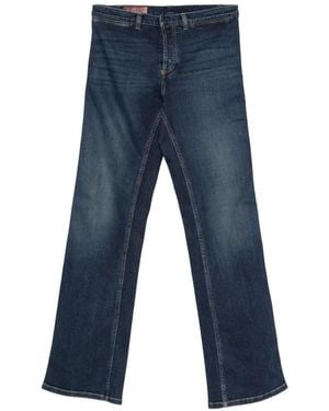 Gucci Vaqueros Con Tribanda Web - Azul
