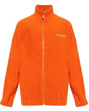 Versace Cotton Sweatshirt - Orange