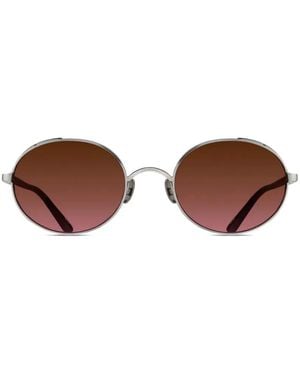 Matsuda Occhiali Da Sole Tondi - Marrone