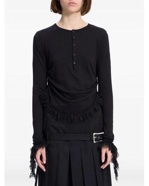 Ann Demeulemeester Mare Serafino T-Shirt - Black