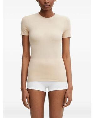 MM6 by Maison Margiela Logo-Print T-Shirt - White