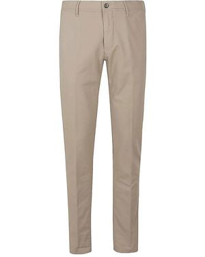 Incotex Stretch-Cotton Chino Trousers - Natural