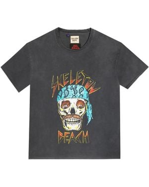 GALLERY DEPT. Skeleton Beach Cotton T-Shirt - Black