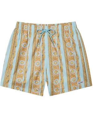 Boardies Badeshorts Mit Grafischem Print - Weiß