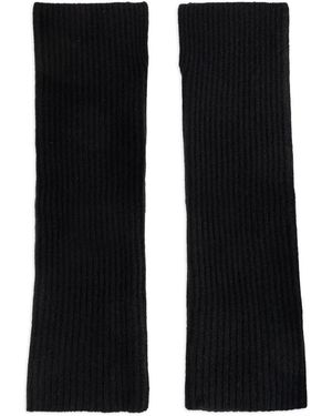 Lisa Yang Guantes de canalé - Negro