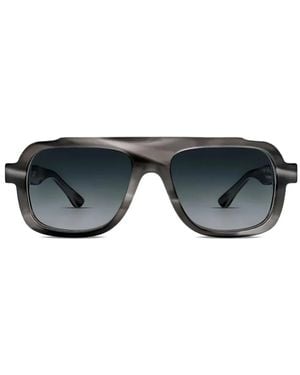 Thierry Lasry Positivy Square-Frame Sunglasses - Black