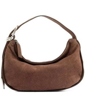 Officine Creative Tools Buckle-Detail Leather Shoulder Bag - Brown