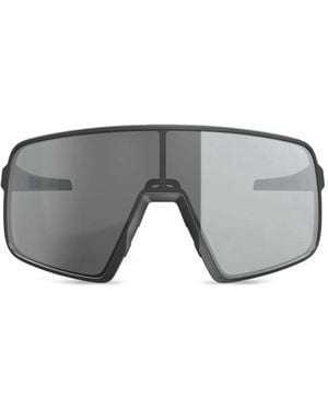 Scott Torica Light Sensitive Shield-Frame Sunglasses - Grey