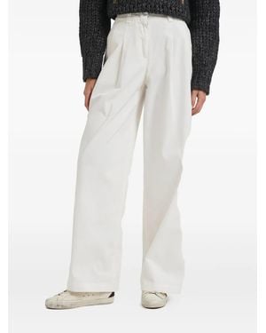 Peserico Pleated Trousers - White