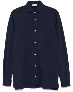 Doppiaa Cotton Shirt - Blue