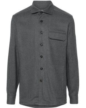 Corneliani Hemd Mit Klassischem Kragen - Grau