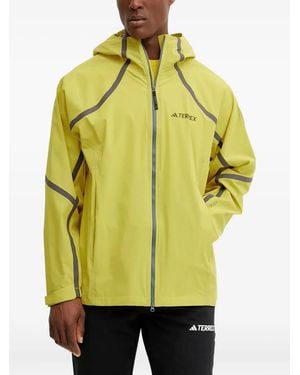 adidas X National Geographic Wind.Rdy Hooded Jacket - Yellow