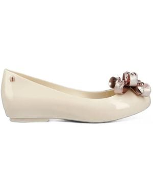 Melissa Dora Iii Ballet Flats - Natural