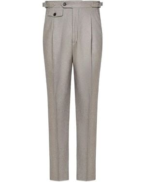 Franzese Collection ストレートパンツ - グレー