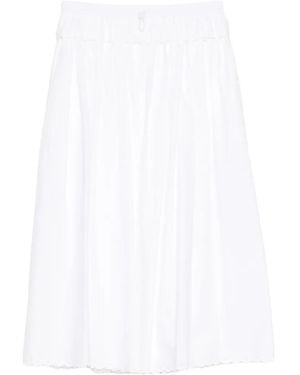 Cecilie Bahnsen Cbdalia Midi Skirt - White