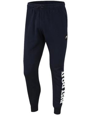 Nike Just Do It Fleece Track Pants - Blue