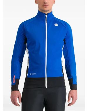Sportful Zip-Up Performance Jacket - Blue