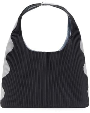 Repleat Billy Pleated Handbag - Black