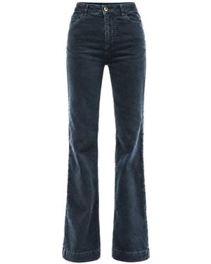 ASKK NY Brighton Flared Jeans - Blue
