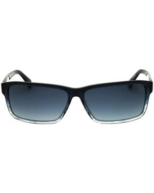 Timberland Rectangle-Frame Sunglasses - Blue