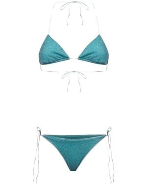 Oséree Lumière Triangle Bikini - Blue