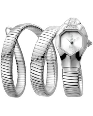 Just Cavalli Snake 22Mm Watch - White