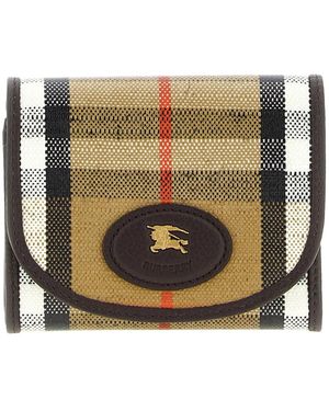 Burberry Highlands Wallet - Natural