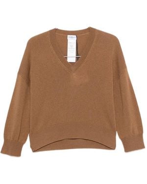 Marella Mseditore V-Neck Long-Sleeve Jumper - Brown