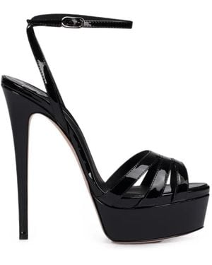 Le Silla Lola Platform Sandals - Black