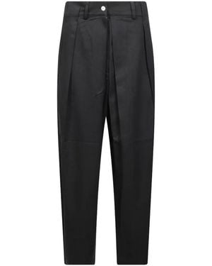 Entire studios Lee Pleated Pants - Black