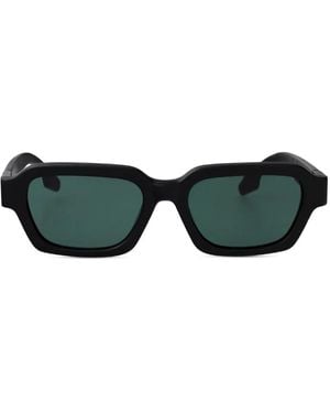 Vision Of Super The Nomad Rectangle Logo Sunglasses - Green