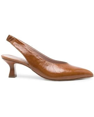 Pedro Miralles Chelva 60mm スリングバック パンプス - ブラウン