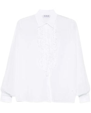 SOSUE Chemise Antonia À Volants - White