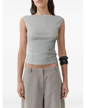 St. Agni Ballerina Top - Gray