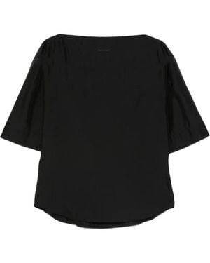 Filippa K Short-Sleeve Top - Black