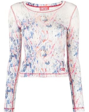 DIESEL T-Banes-Nc-N1 T-Shirt - White