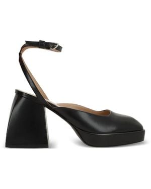 NODALETO Bulla Jones Ankle-Strap Pumps - Black
