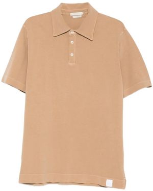 Daniele Fiesoli Buttoned Polo Shirt - Natural