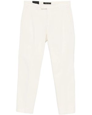 Michael Coal Pantalon À Taille Ceinturée - White