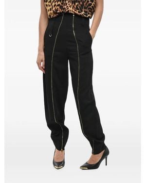 Stella McCartney Double Front-Zip Trousers - Black