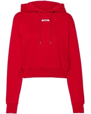 Jacquemus Sweatshirt With Logo - Red